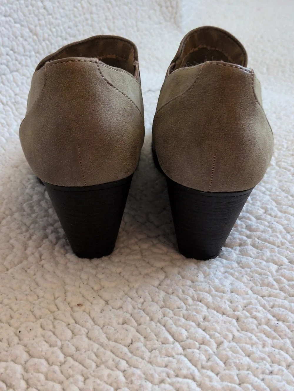 Croft & Barrow Ortholite Minimalist Genuine Leather Comfort Ankle Boots Preppy